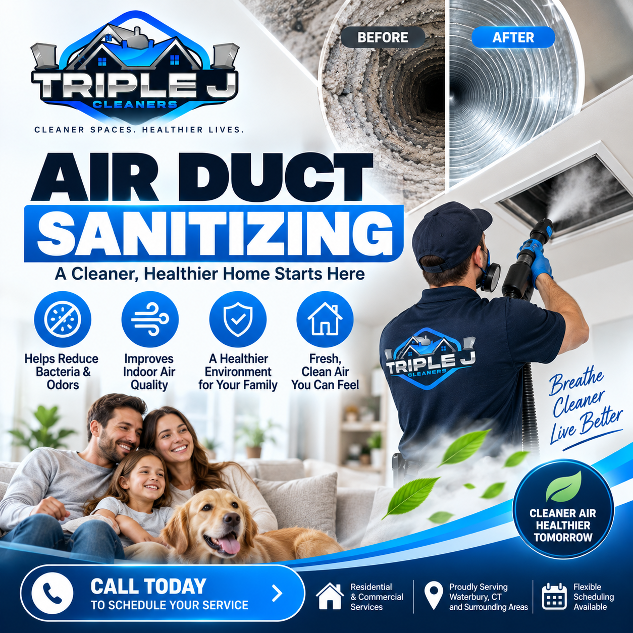 Professional Sanitizing Services in Waterbury CT